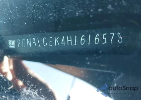 2017 Chevrolet Equinox Lt from USA, damaged, VIN 2GNALCEK4H1616573